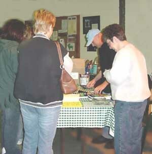 Joel Silverman signing books